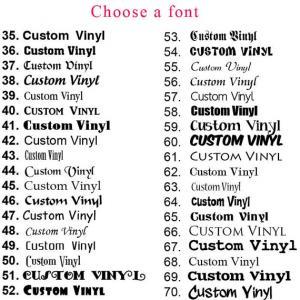 Initial Monogrammed Family Name Custom Vinyl Wall..
