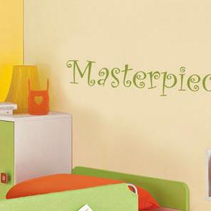 Masterpiece Kids Room Wall Decal Vi..