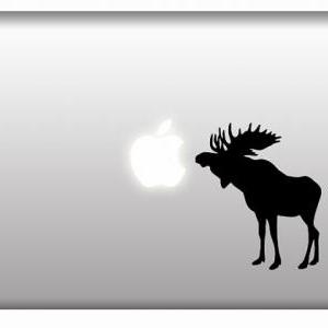 Moose Silhouette hunter window viny..