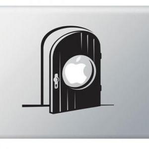 Apple Door, Gate Vinyl Decal ideal ..