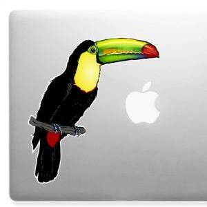 Toucan Bird Art Decor Apple Laptop ..