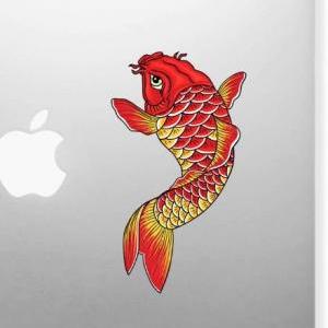 Koi Fish Design for Apple, Mac,Lapt..