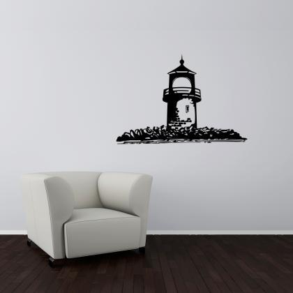 Lighthouse art sticker for Wall, na..