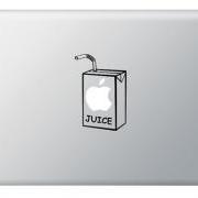 Apple Juice for Apple Macbook, IPad, Laptops Vinyl Decal Stickers