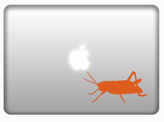 Grasshopper Macbook Vinyl Decal Or Window Sticker For Car Truck