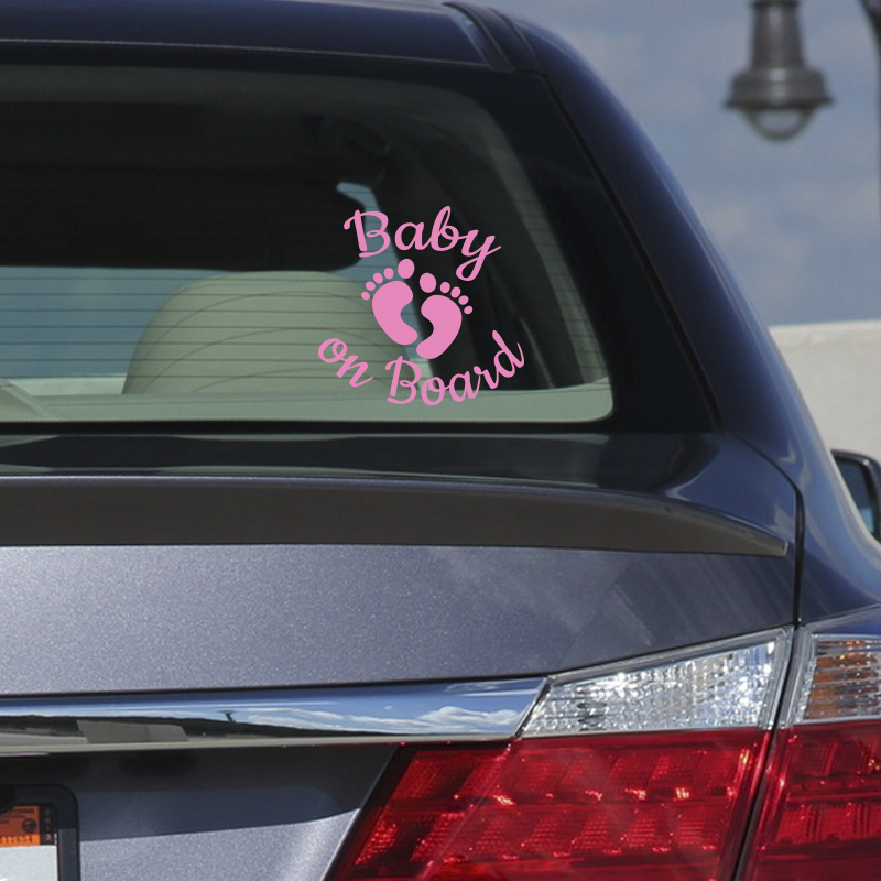 Baby on Board vinyl sticker, decals for car, cute baby stickers, any color vinyl decals for car